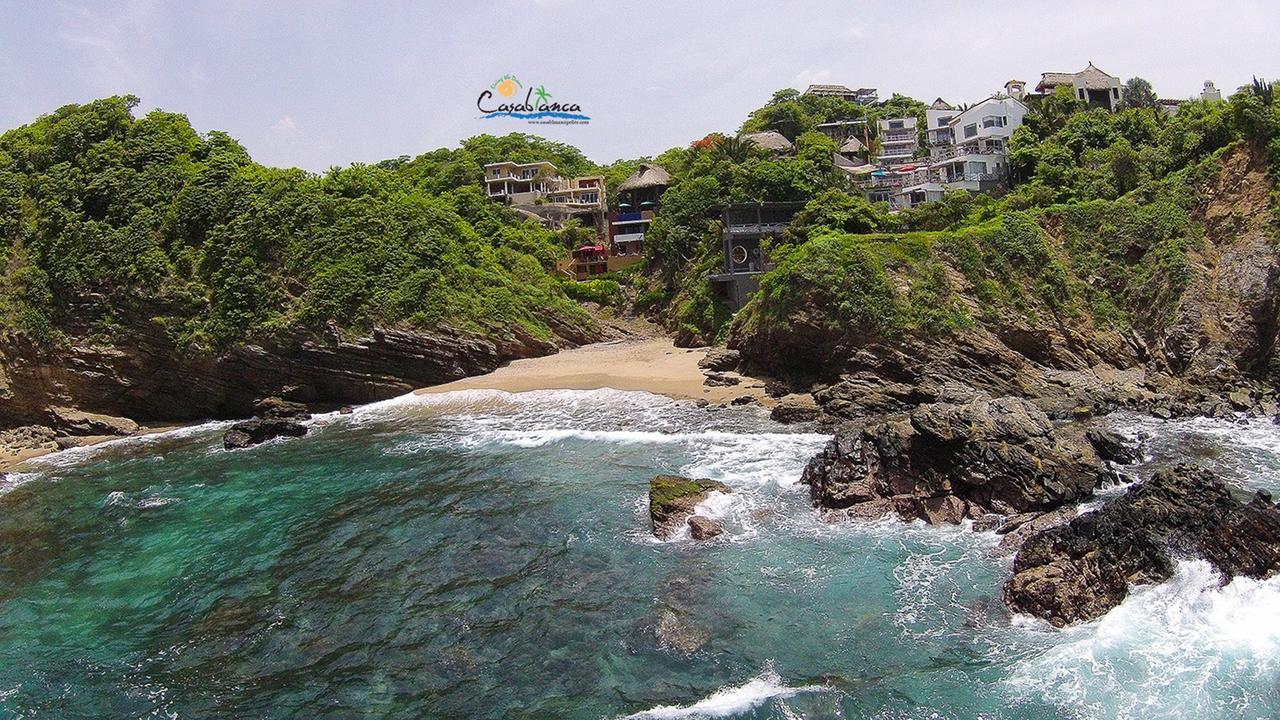 Casablanca Guest House - Adults Only - Starlink Internet! Zipolite Eksteriør bilde