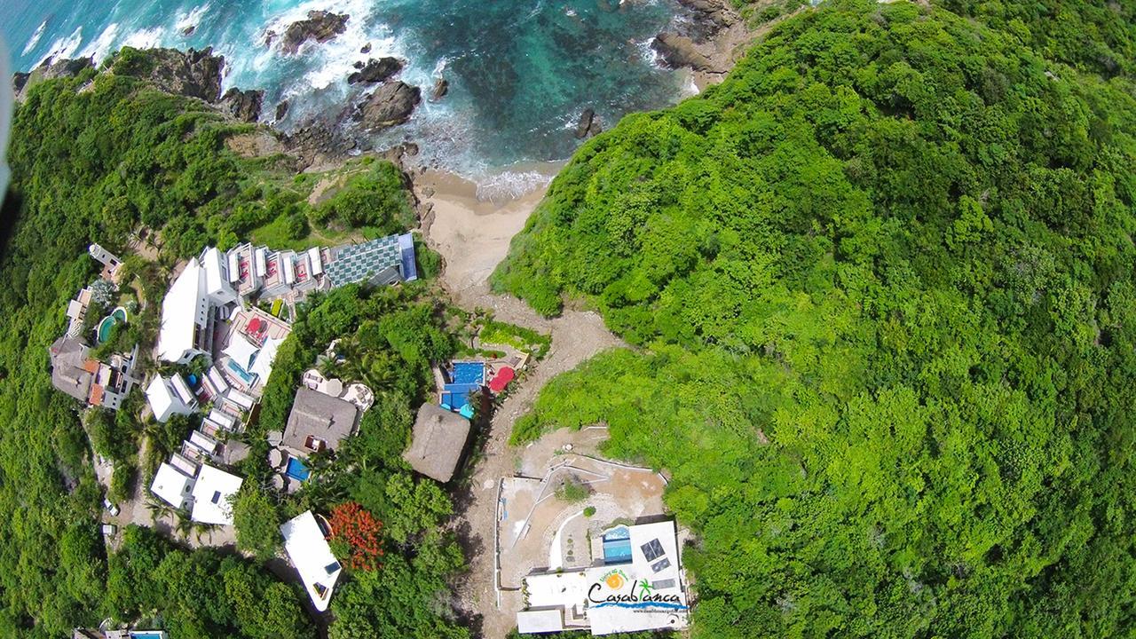 Casablanca Guest House - Adults Only - Starlink Internet! Zipolite Eksteriør bilde