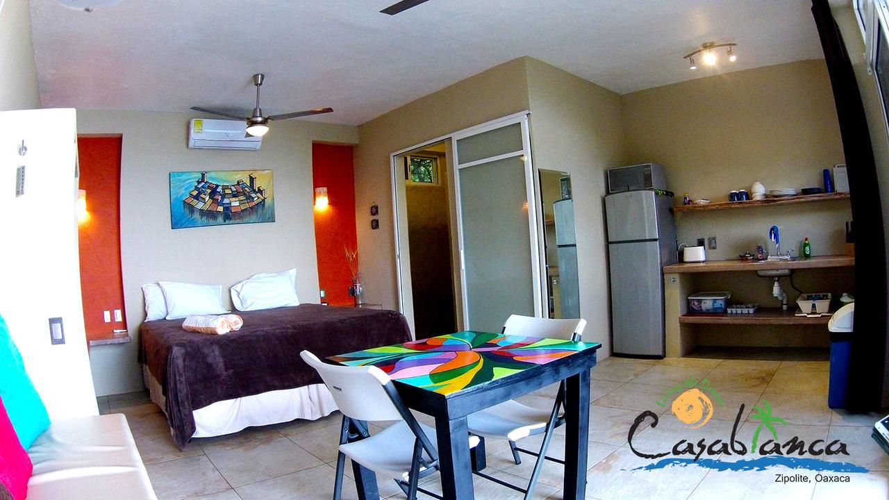 Casablanca Guest House - Adults Only - Starlink Internet! Zipolite Eksteriør bilde