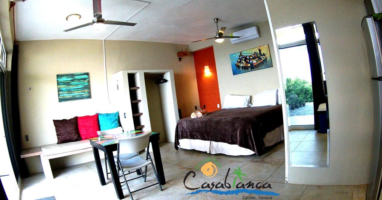 Casablanca Guest House - Adults Only - Starlink Internet! Zipolite Eksteriør bilde