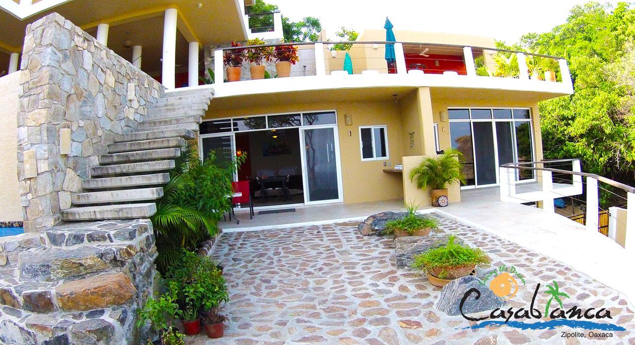 Casablanca Guest House - Adults Only - Starlink Internet! Zipolite Eksteriør bilde