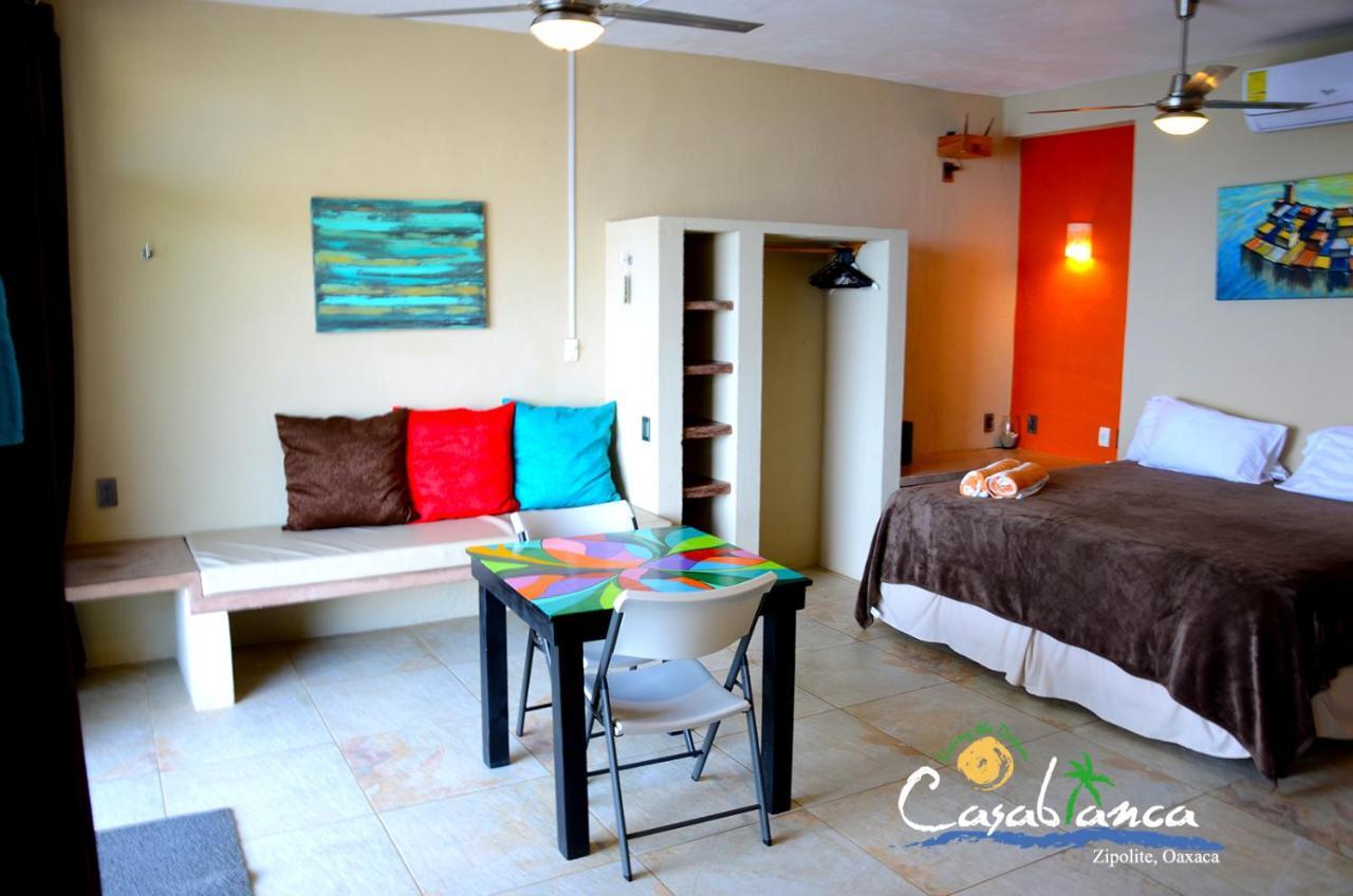 Casablanca Guest House - Adults Only - Starlink Internet! Zipolite Eksteriør bilde