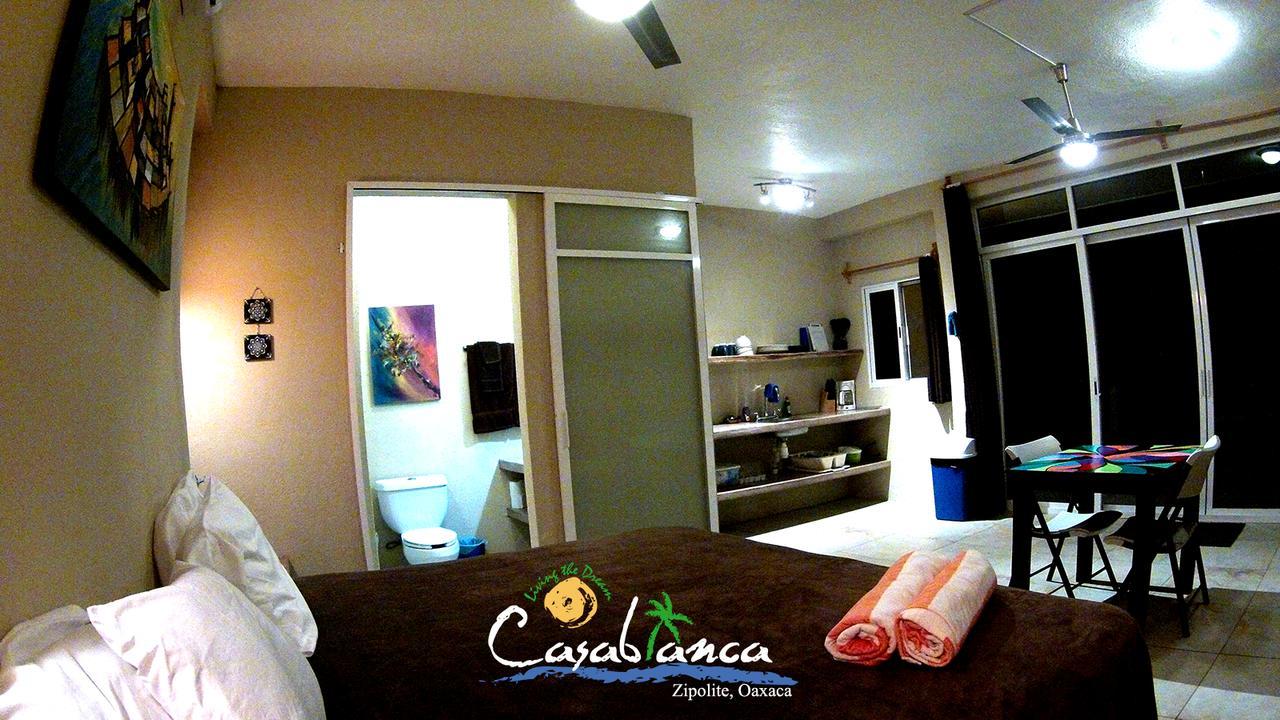 Casablanca Guest House - Adults Only - Starlink Internet! Zipolite Eksteriør bilde